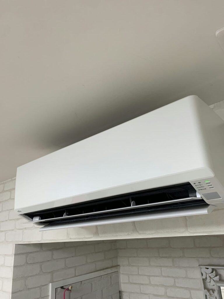 エアコン完全分解洗浄の施工事例：富士通ゼネラル（FUJITSU GENERAL）型番：AS-C22F-Wのアイキャッチ画像