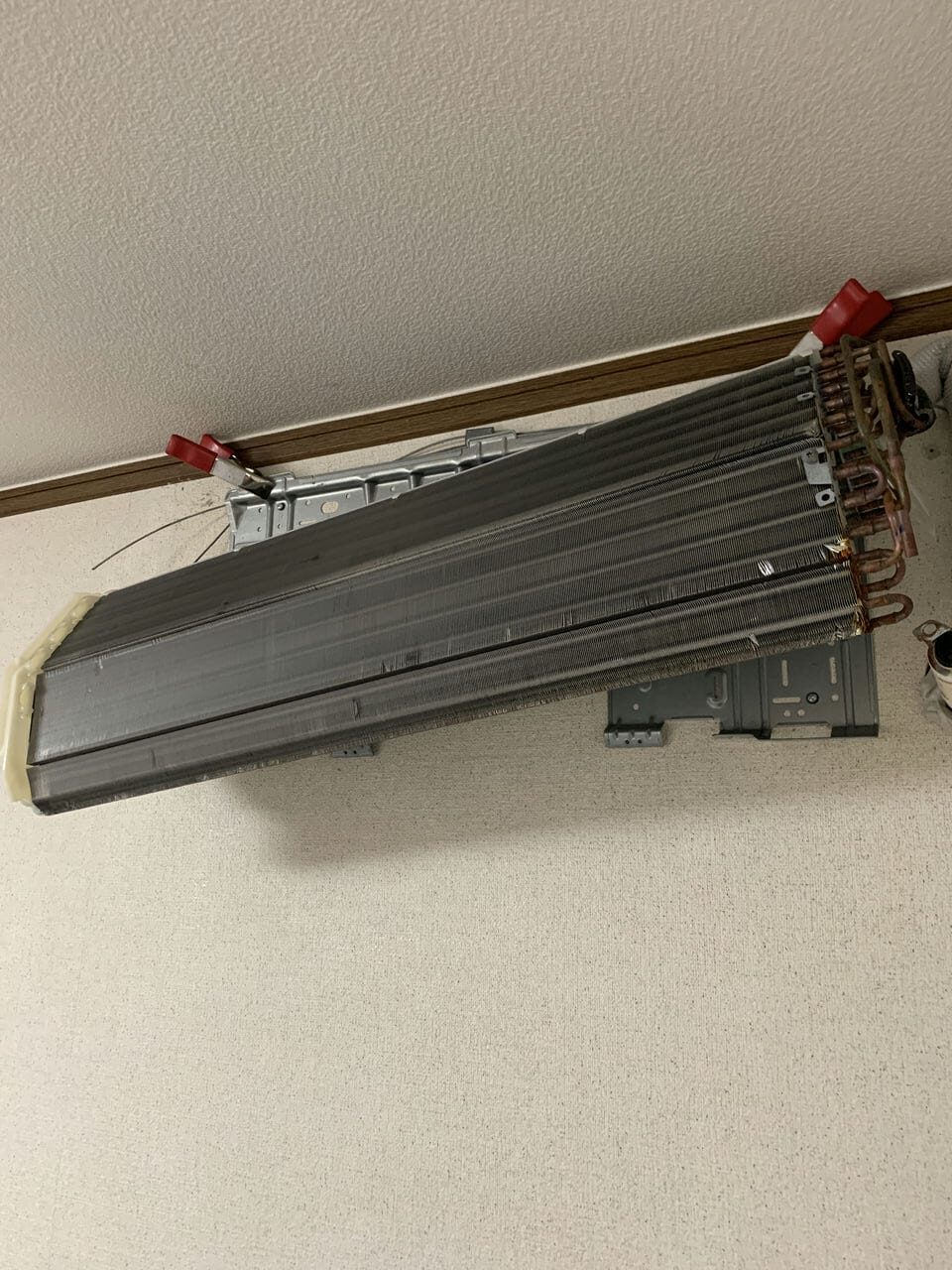綺麗になったダイキンのエアコンの熱交換器