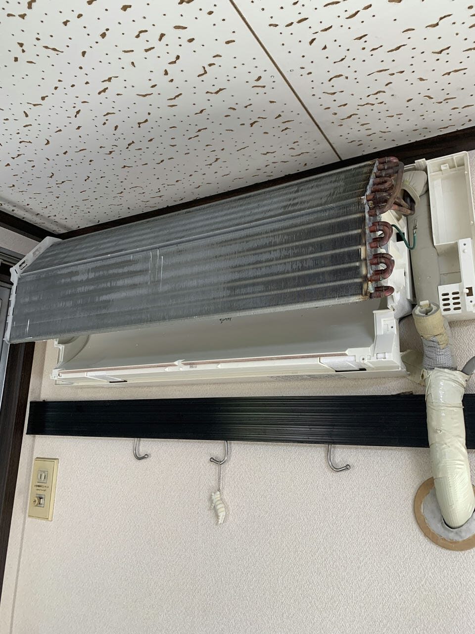綺麗になった三菱電機のエアコンの熱交換器