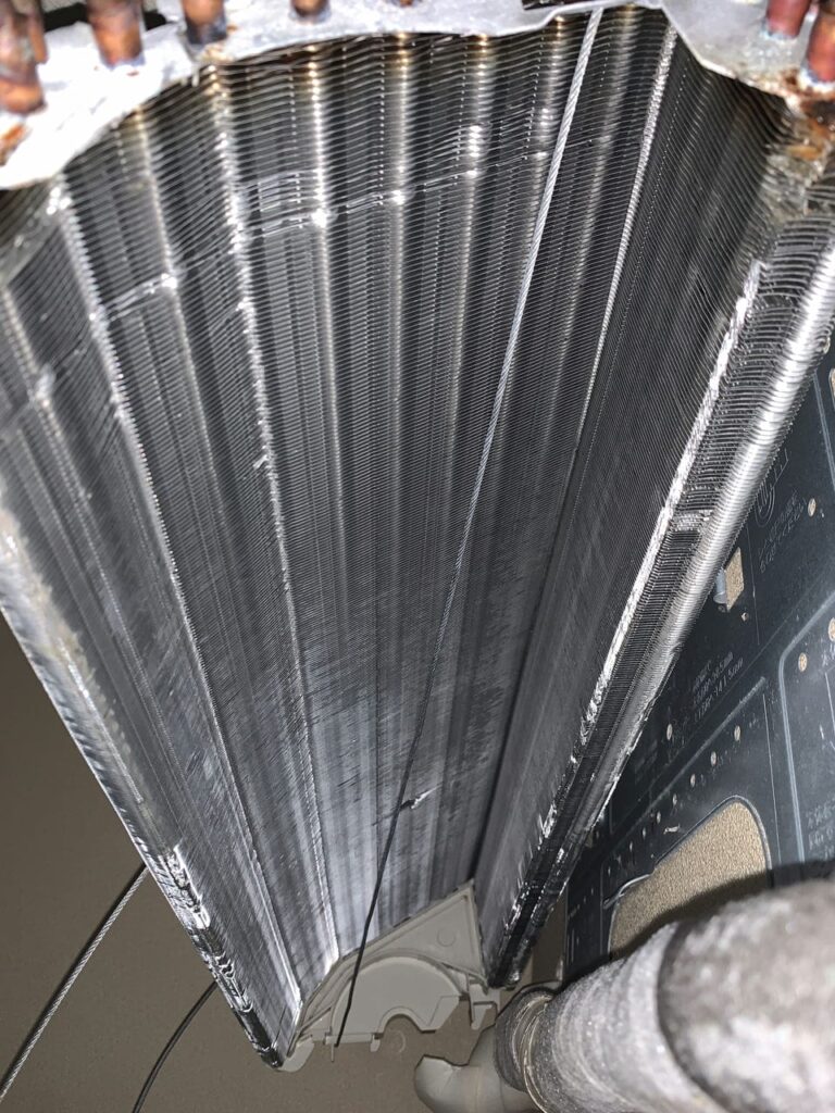 綺麗になったダイキンのエアコンの熱交換器
