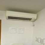 型番MSZ-GV2516-Wの三菱電機のエアコンの外観