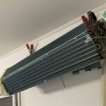 型番AN56VRP-Wのダイキンのエアコンを熱交換器のみにした外観