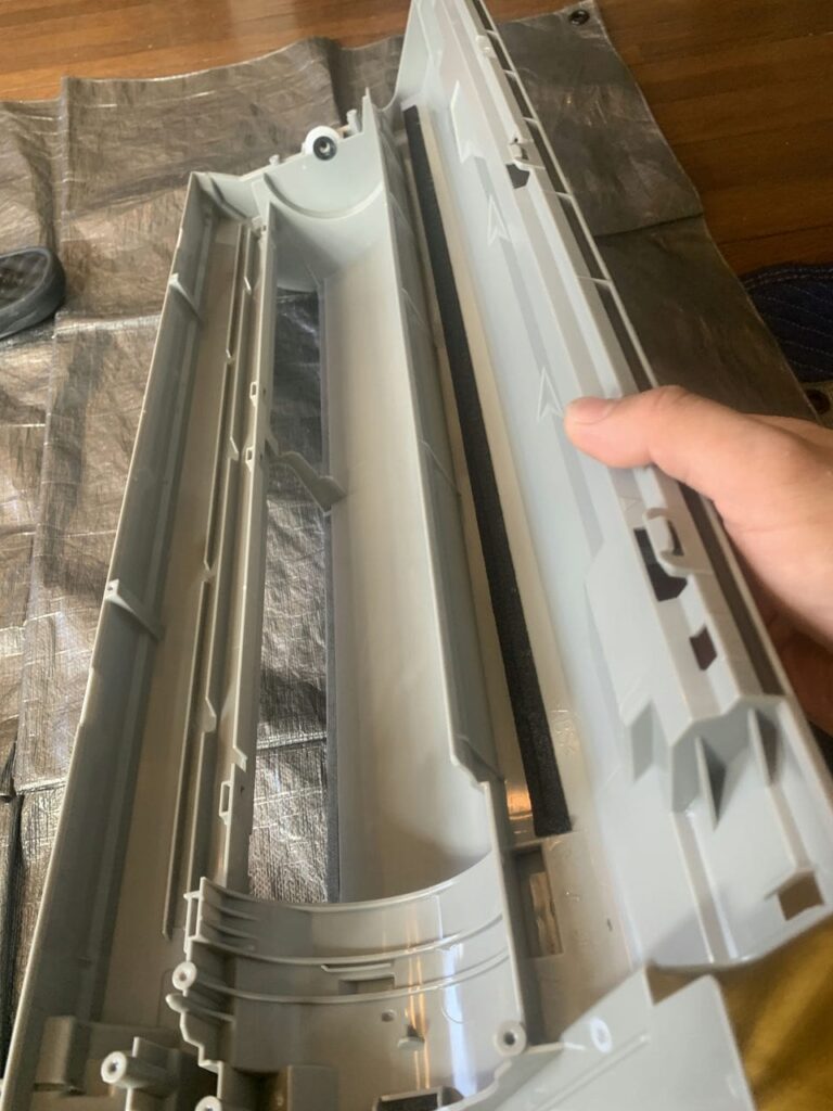 綺麗になったダイキンのエアコンのドレンパン
