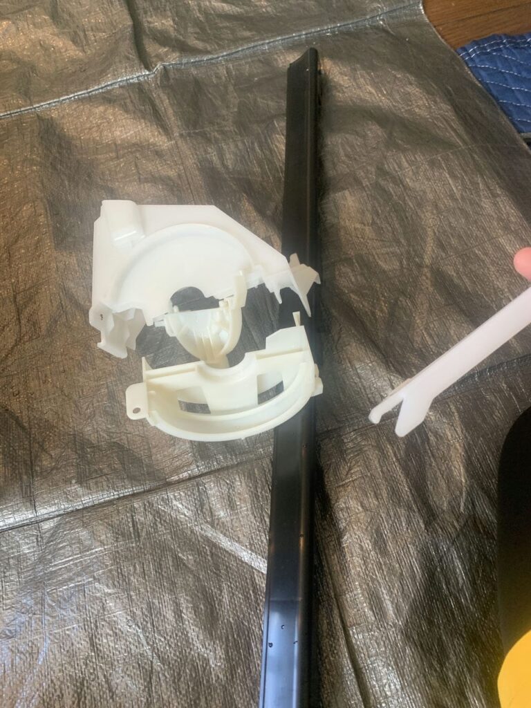 綺麗になったダイキンのエアコンのファン部品