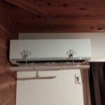 型番MSZ-L2218-Wの三菱電機のエアコンの外観