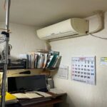 型番MSZ-SS228-Wの三菱電機のエアコンの外観