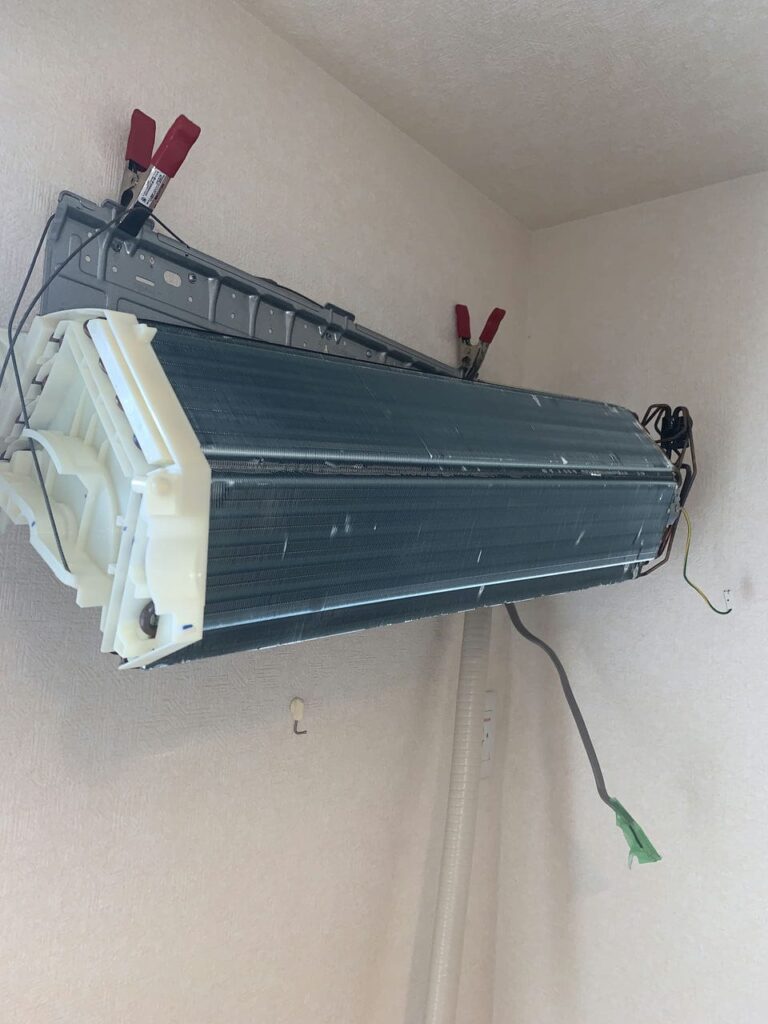 綺麗になったダイキンのエアコンの熱交換器