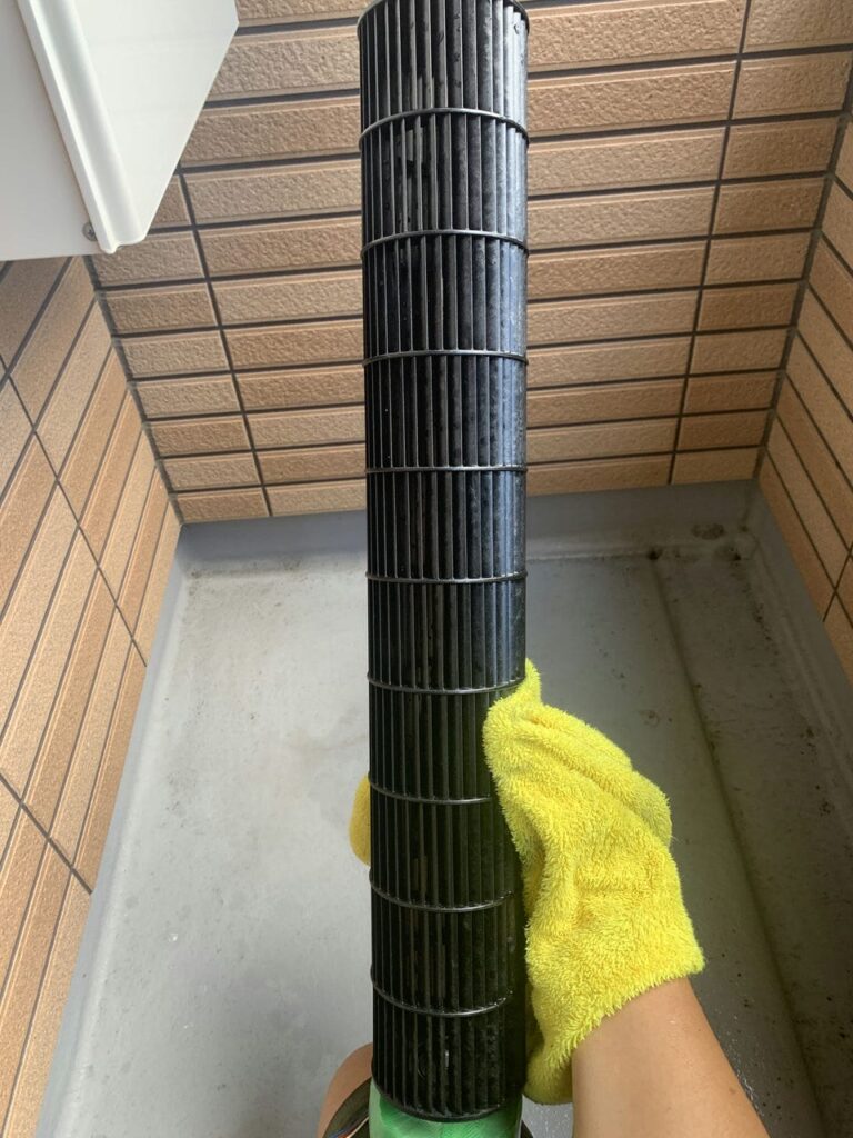 綺麗になったダイキンのエアコンの送風ファン