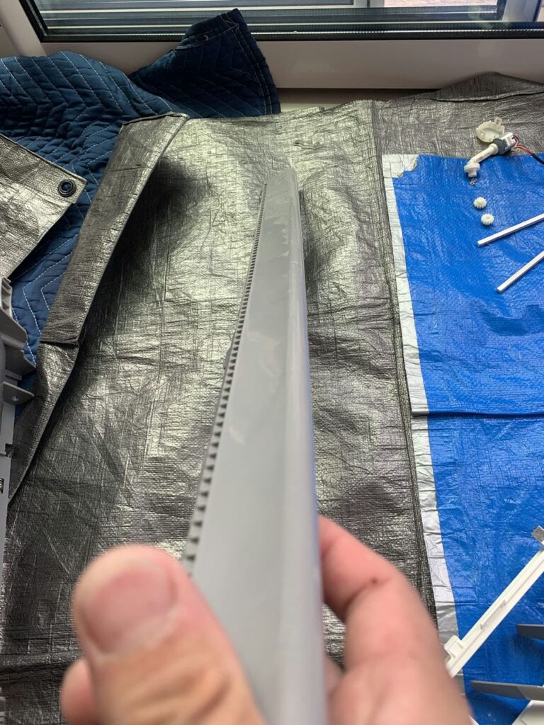 綺麗になったダイキンのエアコンのお掃除部品