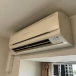 型番P25DTV-Wのダイキンのエアコンの外観