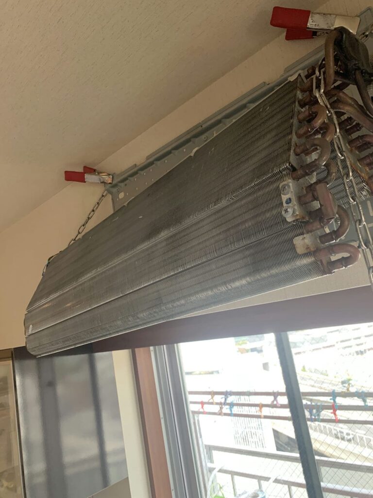 綺麗になったダイキンのエアコンの熱交換器