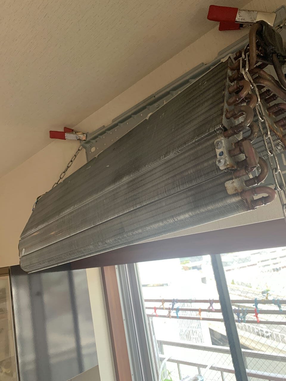 綺麗になったダイキンのエアコンの熱交換器