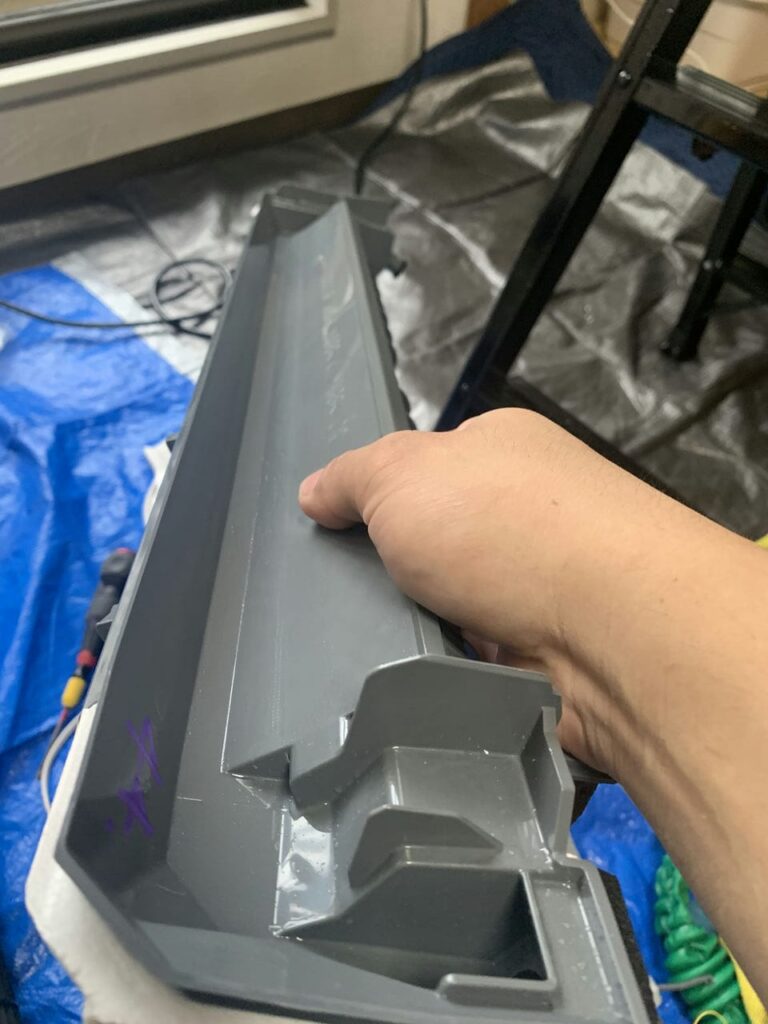 綺麗になった三菱電機のエアコンのドレンパン