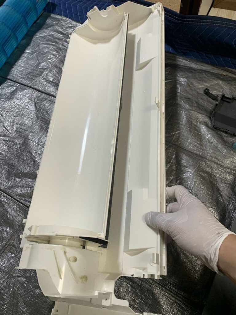 綺麗になった三菱重工のエアコンのドレンパン
