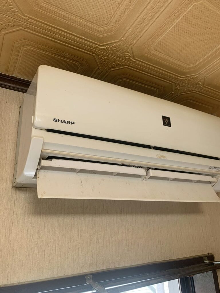 エアコン完全分解洗浄の施工事例:シャープ(SHARP)型番:AY-G25TDのアイキャッチ画像