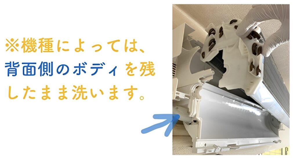 背面ボディの説明