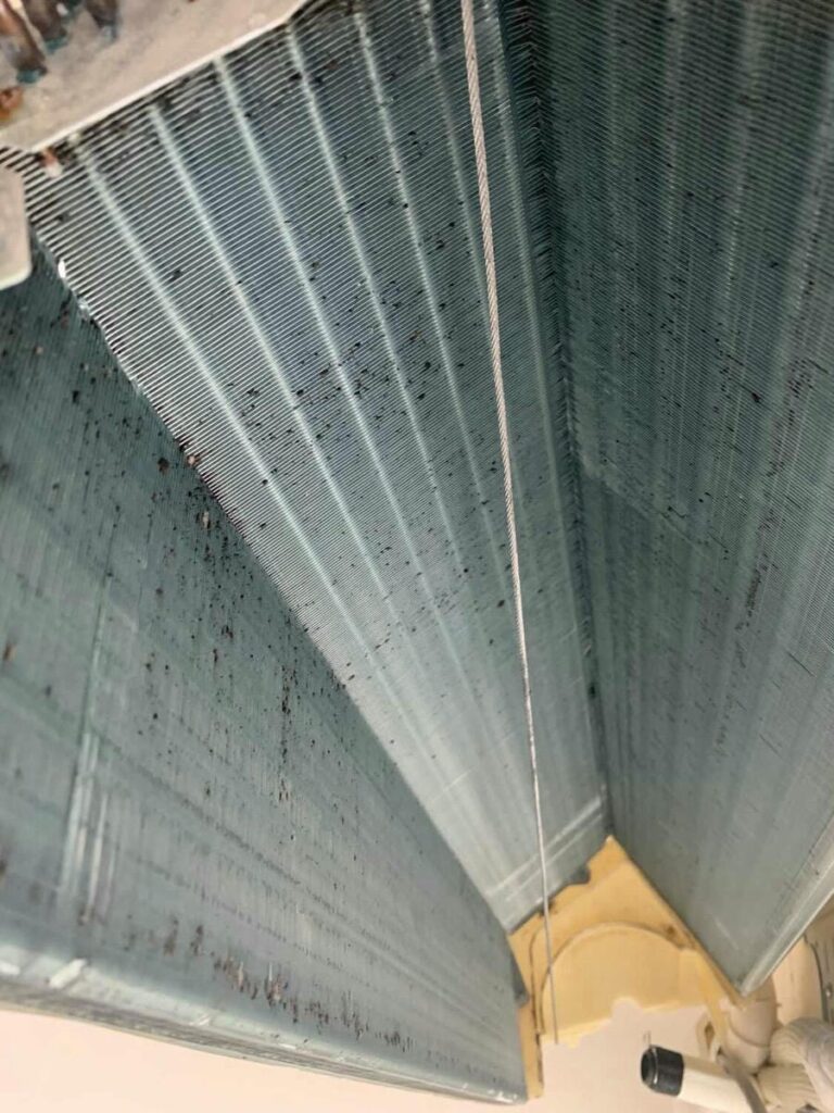 熱交換器の内側