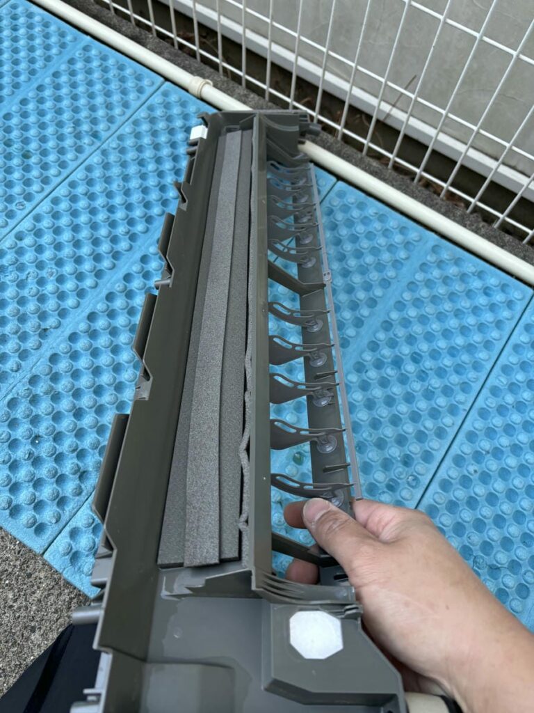 洗浄後のドレンパン
