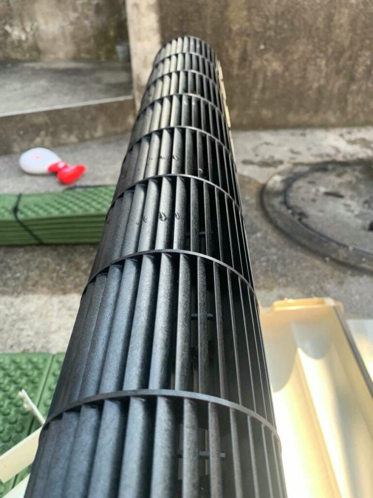 S様宅のクリーニング後の送風ファン