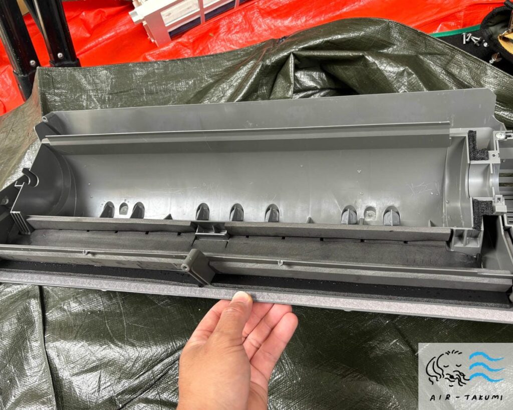 完全分解洗浄後のケーシング