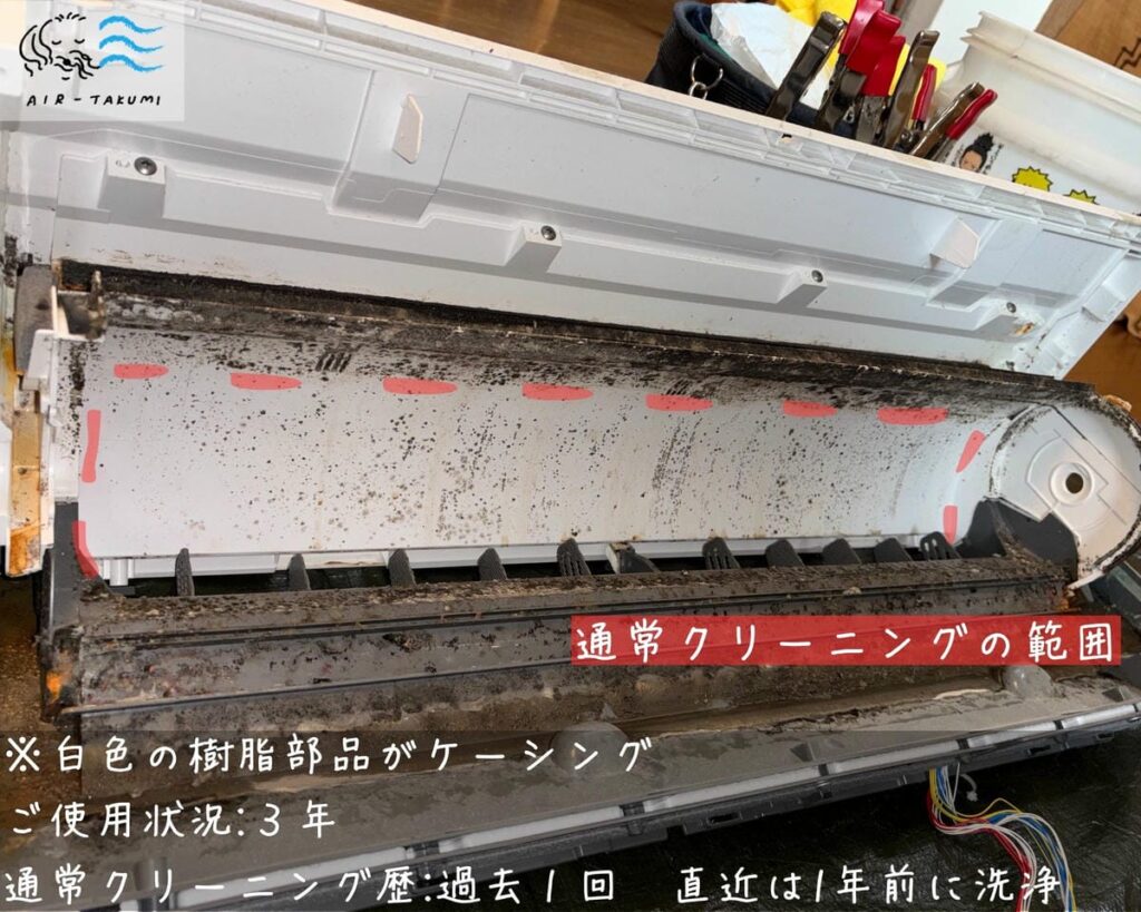 白色のケーシング