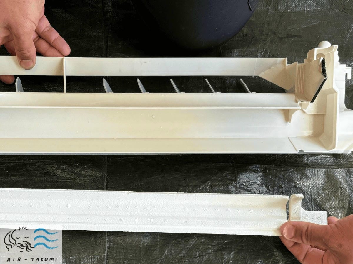 洗浄後のドレンパン